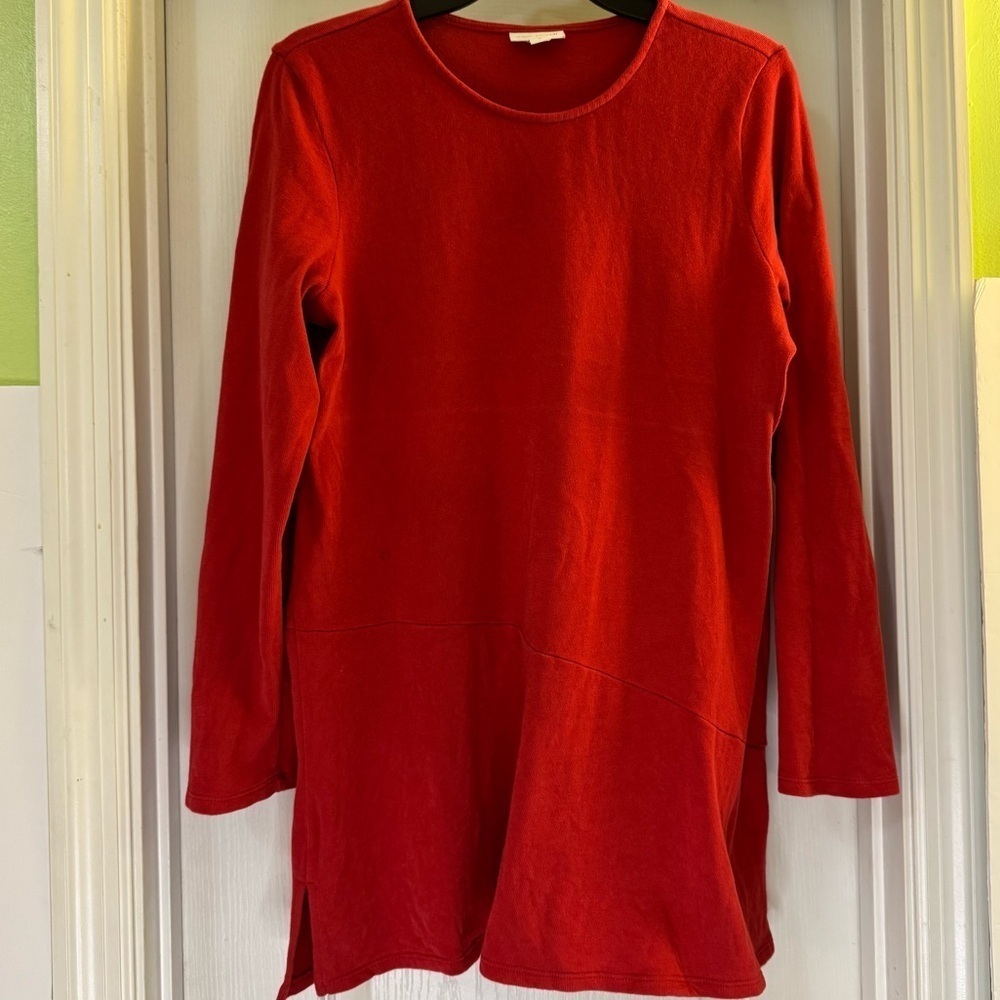 Pure Jill Soft Touch Cotton Long Sleeve Top